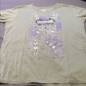 GLIDAN EASY PEASY HALLOWEEN TEE SHIRT -HALLOWEEN READY in an Instant XL UNISEX